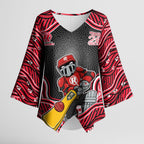Melbourne Renegades NAIDOC Week 2026 Kimono Sleeve Blouse Aboriginal Indigenous - 50 Years of Deadly
