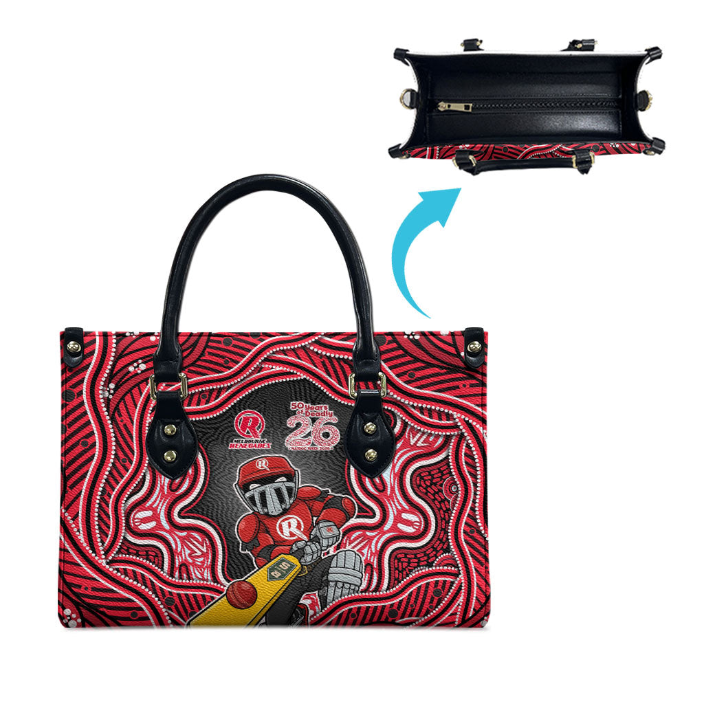 Melbourne Renegades NAIDOC Week 2026 Leather Bag Aboriginal Indigenous - 50 Years of Deadly