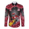 Melbourne Renegades NAIDOC Week 2026 Long Sleeve Button Shirt Aboriginal Indigenous - 50 Years of Deadly