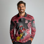 Melbourne Renegades NAIDOC Week 2026 Long Sleeve Polo Shirt Aboriginal Indigenous - 50 Years of Deadly