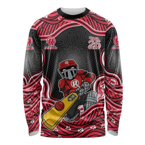 Melbourne Renegades NAIDOC Week 2026 Long Sleeve Shirt Aboriginal Indigenous - 50 Years of Deadly
