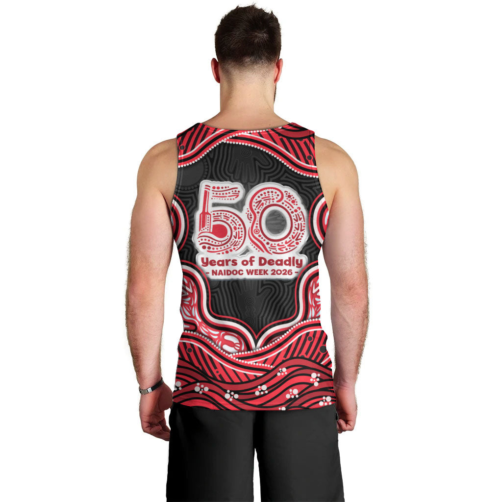 Melbourne Renegades NAIDOC Week 2026 Men Tank Top Aboriginal Indigenous - 50 Years of Deadly