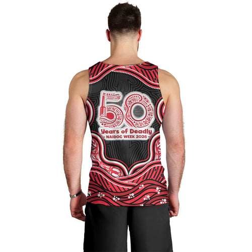 Melbourne Renegades NAIDOC Week 2026 Men Tank Top Aboriginal Indigenous - 50 Years of Deadly