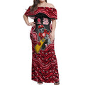 Melbourne Renegades NAIDOC Week 2026 Off Shoulder Maxi Dress Aboriginal Indigenous - 50 Years of Deadly