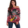 Melbourne Renegades NAIDOC Week 2026 Off Shoulder Sweater Aboriginal Indigenous - 50 Years of Deadly