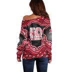 Melbourne Renegades NAIDOC Week 2026 Off Shoulder Sweater Aboriginal Indigenous - 50 Years of Deadly