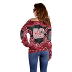 Melbourne Renegades NAIDOC Week 2026 Off Shoulder Sweater Aboriginal Indigenous - 50 Years of Deadly