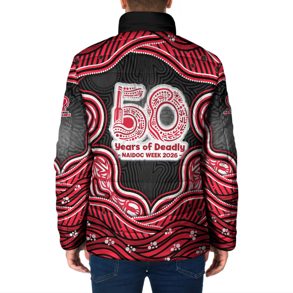 Melbourne Renegades NAIDOC Week 2026 Padded Jacket Aboriginal Indigenous - 50 Years of Deadly