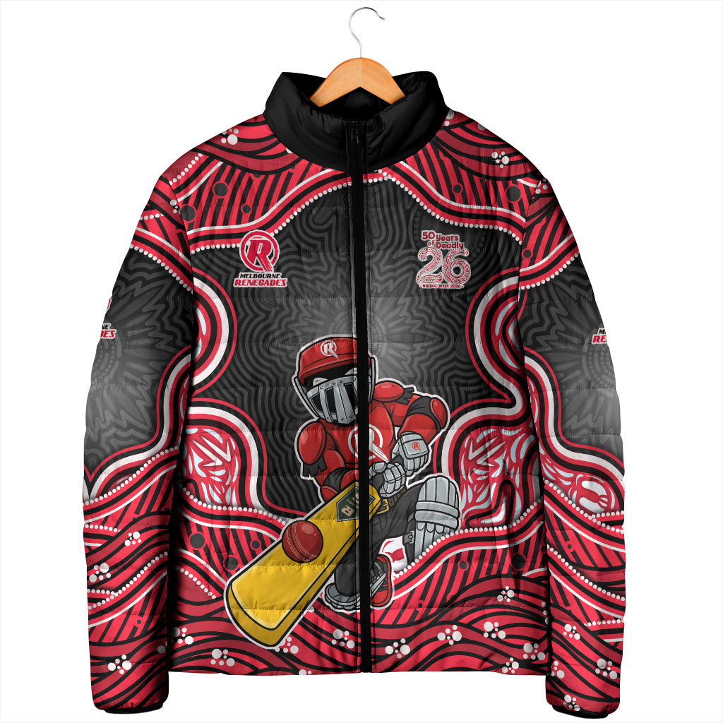 Melbourne Renegades NAIDOC Week 2026 Padded Jacket Aboriginal Indigenous - 50 Years of Deadly