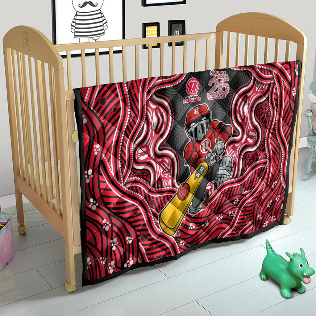 Melbourne Renegades NAIDOC Week 2026 Quilt Aboriginal Indigenous - 50 Years of Deadly