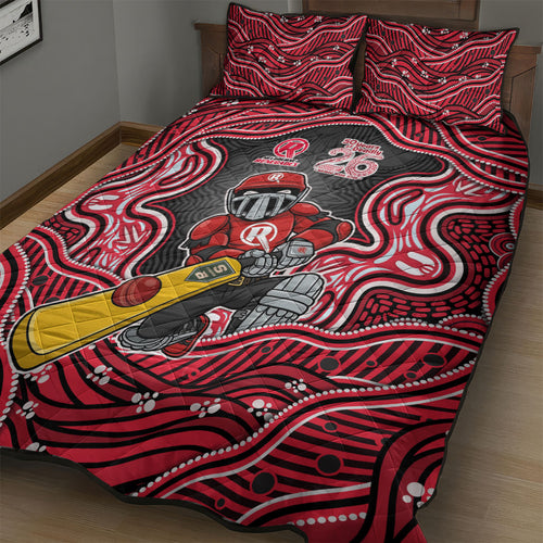 Melbourne Renegades NAIDOC Week 2026 Quilt Bed Set Aboriginal Indigenous - 50 Years of Deadly