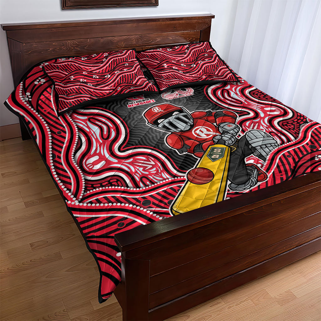 Melbourne Renegades NAIDOC Week 2026 Quilt Bed Set Aboriginal Indigenous - 50 Years of Deadly