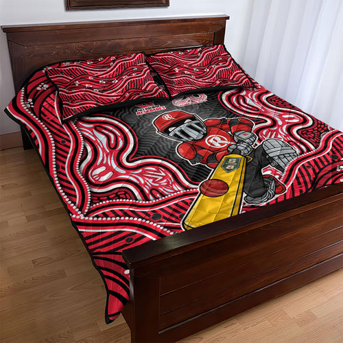 Melbourne Renegades NAIDOC Week 2026 Quilt Bed Set Aboriginal Indigenous - 50 Years of Deadly
