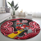 Melbourne Renegades NAIDOC Week 2026 Round Carpet Aboriginal Indigenous - 50 Years of Deadly