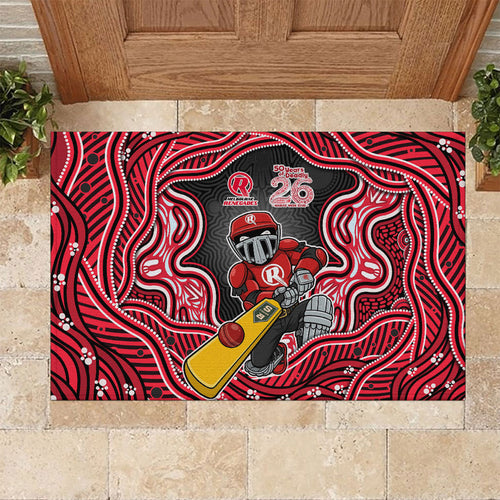 Melbourne Renegades NAIDOC Week 2026 Rubber Doormat Aboriginal Indigenous - 50 Years of Deadly