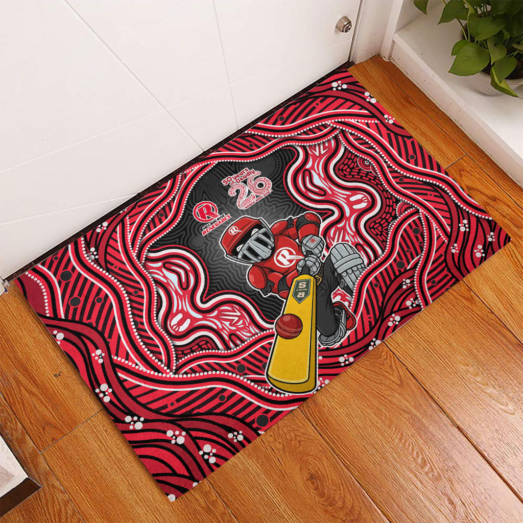 Melbourne Renegades NAIDOC Week 2026 Rubber Doormat Aboriginal Indigenous - 50 Years of Deadly
