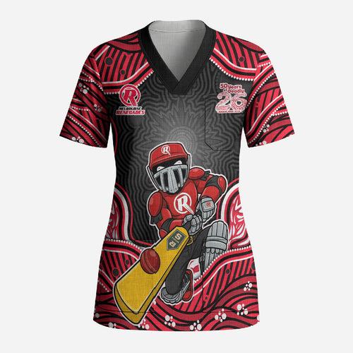 Melbourne Renegades NAIDOC Week 2026 Scrub Top Aboriginal Indigenous - 50 Years of Deadly