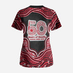 Melbourne Renegades NAIDOC Week 2026 Scrub Top Aboriginal Indigenous - 50 Years of Deadly