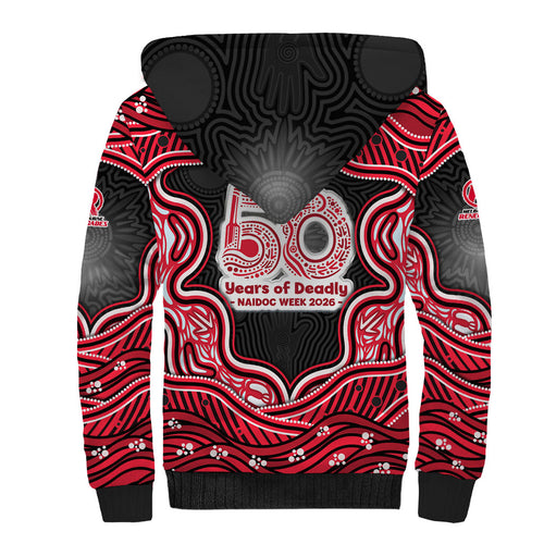 Melbourne Renegades NAIDOC Week 2026 Sherpa Hoodie Aboriginal Indigenous - 50 Years of Deadly