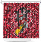 Melbourne Renegades NAIDOC Week 2026 Shower Curtain Aboriginal Indigenous - 50 Years of Deadly