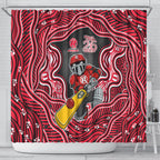 Melbourne Renegades NAIDOC Week 2026 Shower Curtain Aboriginal Indigenous - 50 Years of Deadly