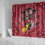 Melbourne Renegades NAIDOC Week 2026 Shower Curtain Aboriginal Indigenous - 50 Years of Deadly