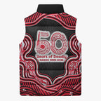 Melbourne Renegades NAIDOC Week 2026 Sleeveless Puffer Jacket Aboriginal Indigenous - 50 Years of Deadly