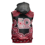 Melbourne Renegades NAIDOC Week 2026 Sleeveless Zip Hoodie Aboriginal Indigenous - 50 Years of Deadly