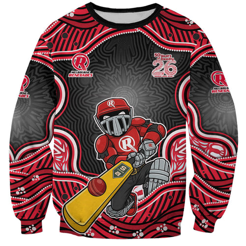 Melbourne Renegades NAIDOC Week 2026 Sweatshirt Aboriginal Indigenous - 50 Years of Deadly