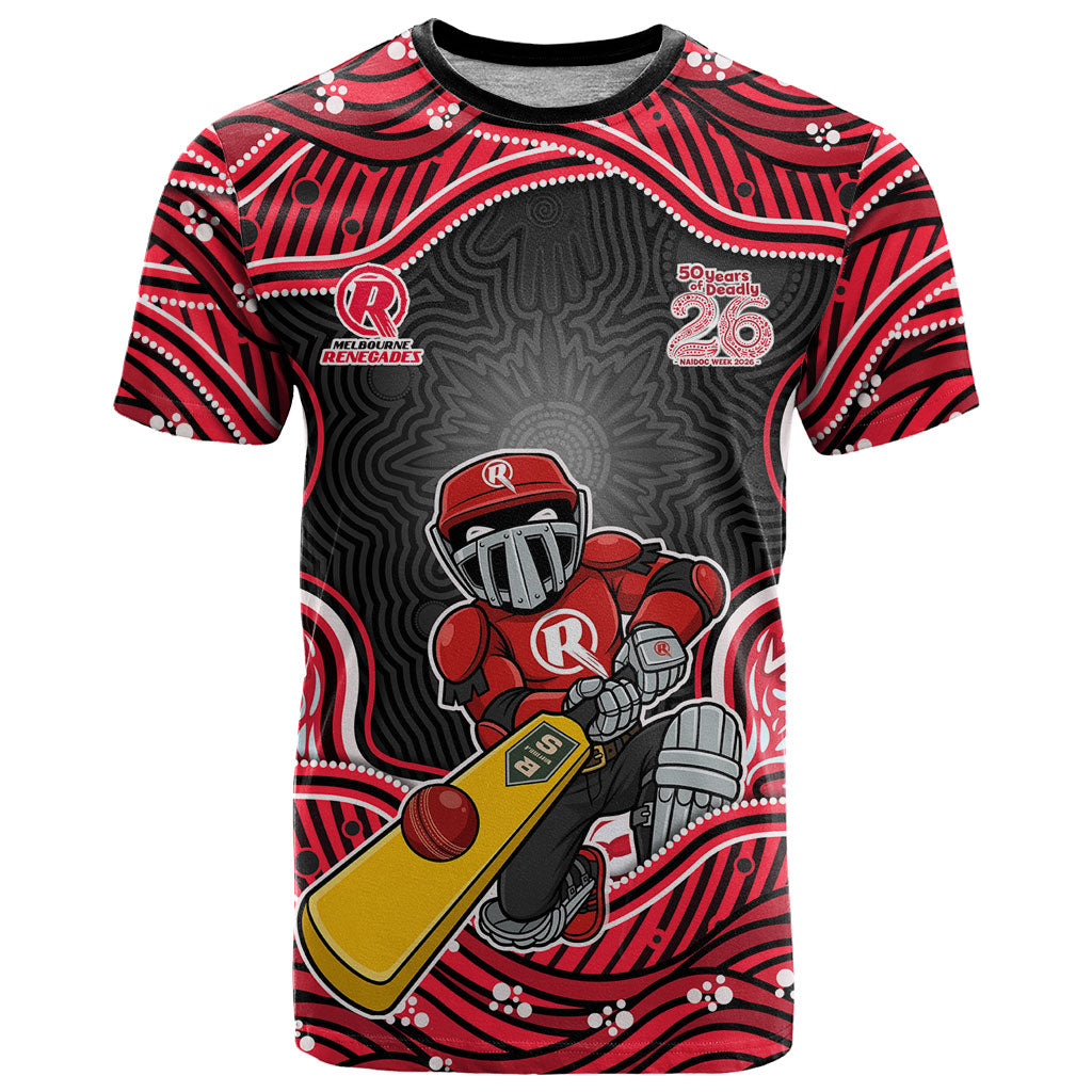 Melbourne Renegades NAIDOC Week 2026 T Shirt Aboriginal Indigenous - 50 Years of Deadly