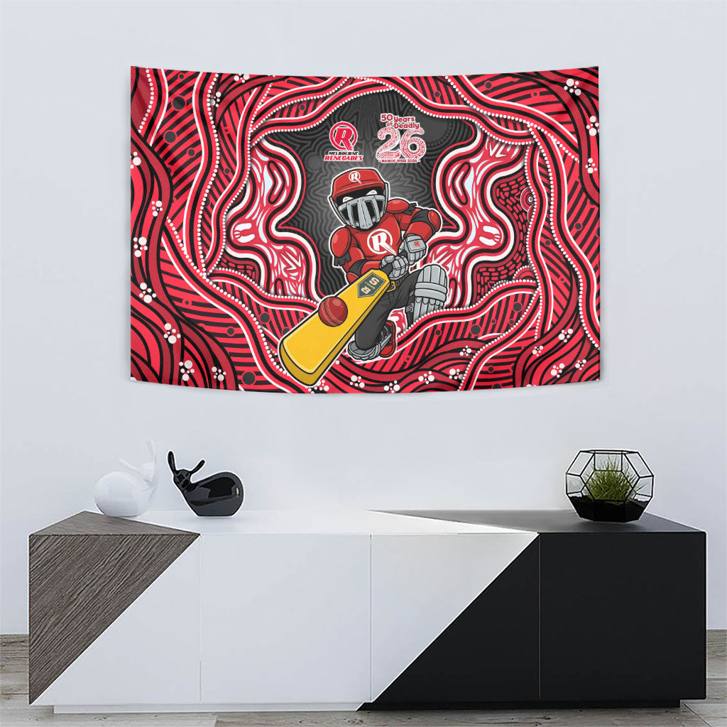Melbourne Renegades NAIDOC Week 2026 Tapestry Aboriginal Indigenous - 50 Years of Deadly