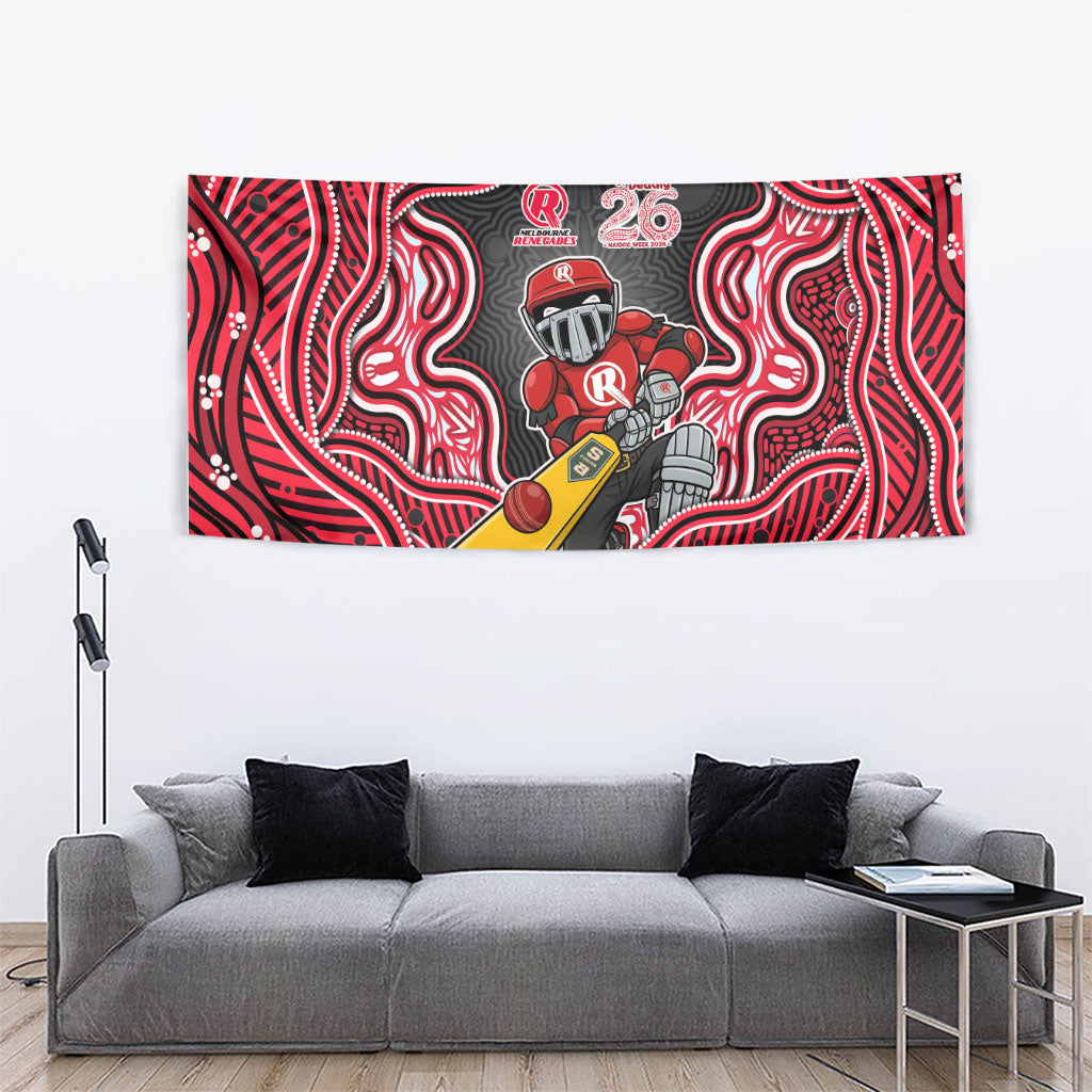 Melbourne Renegades NAIDOC Week 2026 Tapestry Aboriginal Indigenous - 50 Years of Deadly