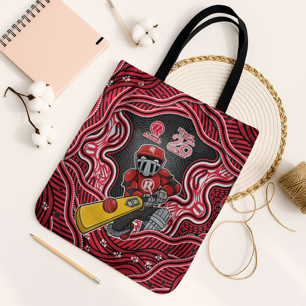 Melbourne Renegades NAIDOC Week 2026 Tote Bag Aboriginal Indigenous - 50 Years of Deadly