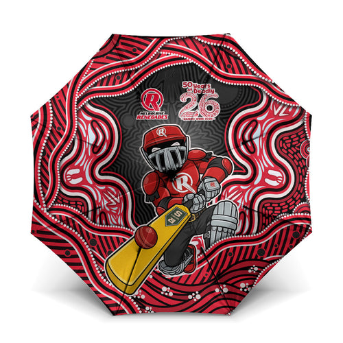 Melbourne Renegades NAIDOC Week 2026 Umbrella Aboriginal Indigenous - 50 Years of Deadly