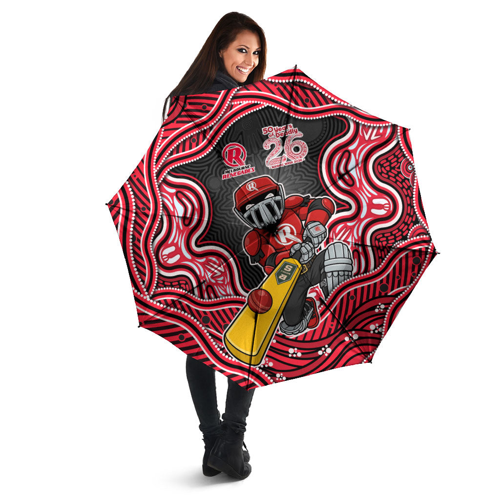 Melbourne Renegades NAIDOC Week 2026 Umbrella Aboriginal Indigenous - 50 Years of Deadly