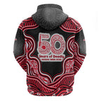 Melbourne Renegades NAIDOC Week 2026 Zip Hoodie Aboriginal Indigenous - 50 Years of Deadly