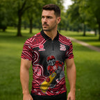 Melbourne Renegades NAIDOC Week 2026 Zipper Polo Shirt Aboriginal Indigenous - 50 Years of Deadly