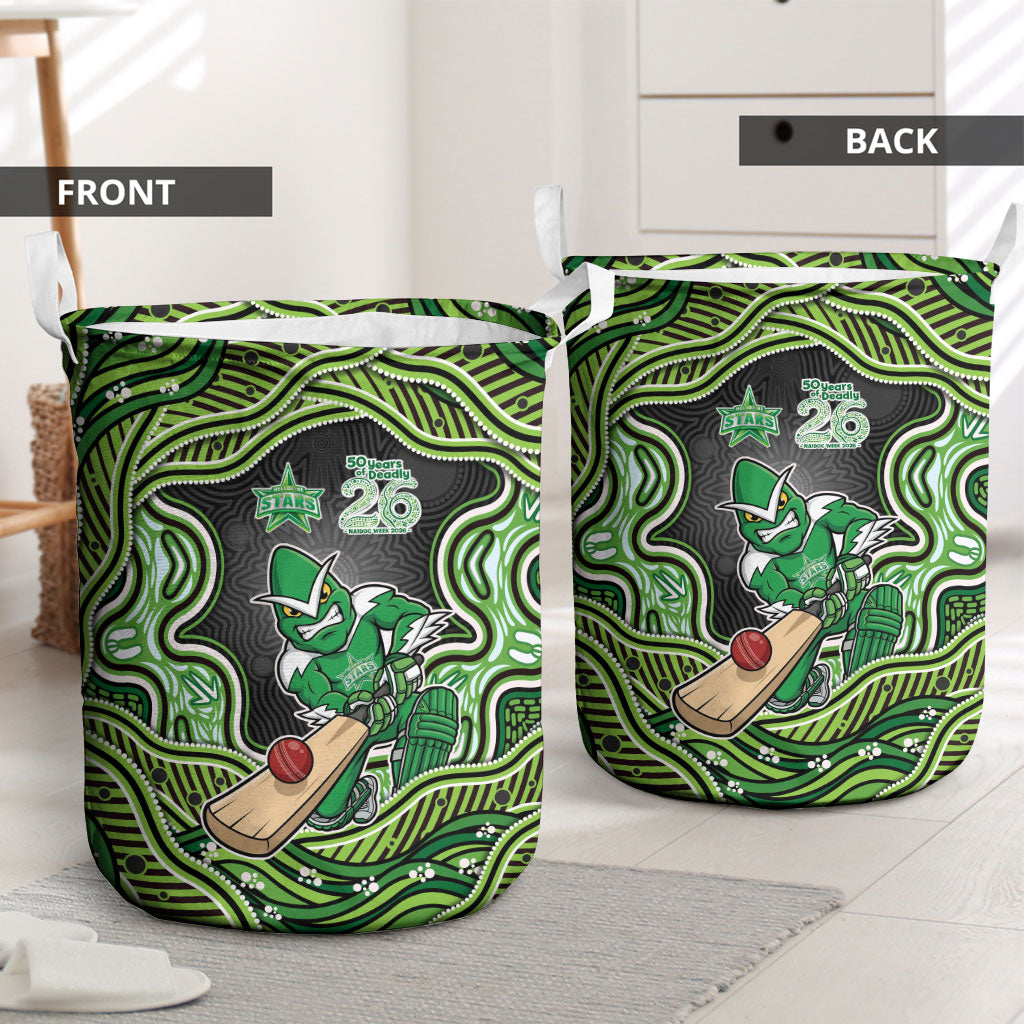 Melbourne Stars NAIDOC Week 2026 Laundry Basket Aboriginal Indigenous - 50 Years of Deadly