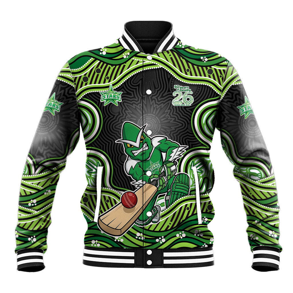 Melbourne Stars NAIDOC Week 2026 Baseball Jacket Aboriginal Indigenous - 50 Years of Deadly