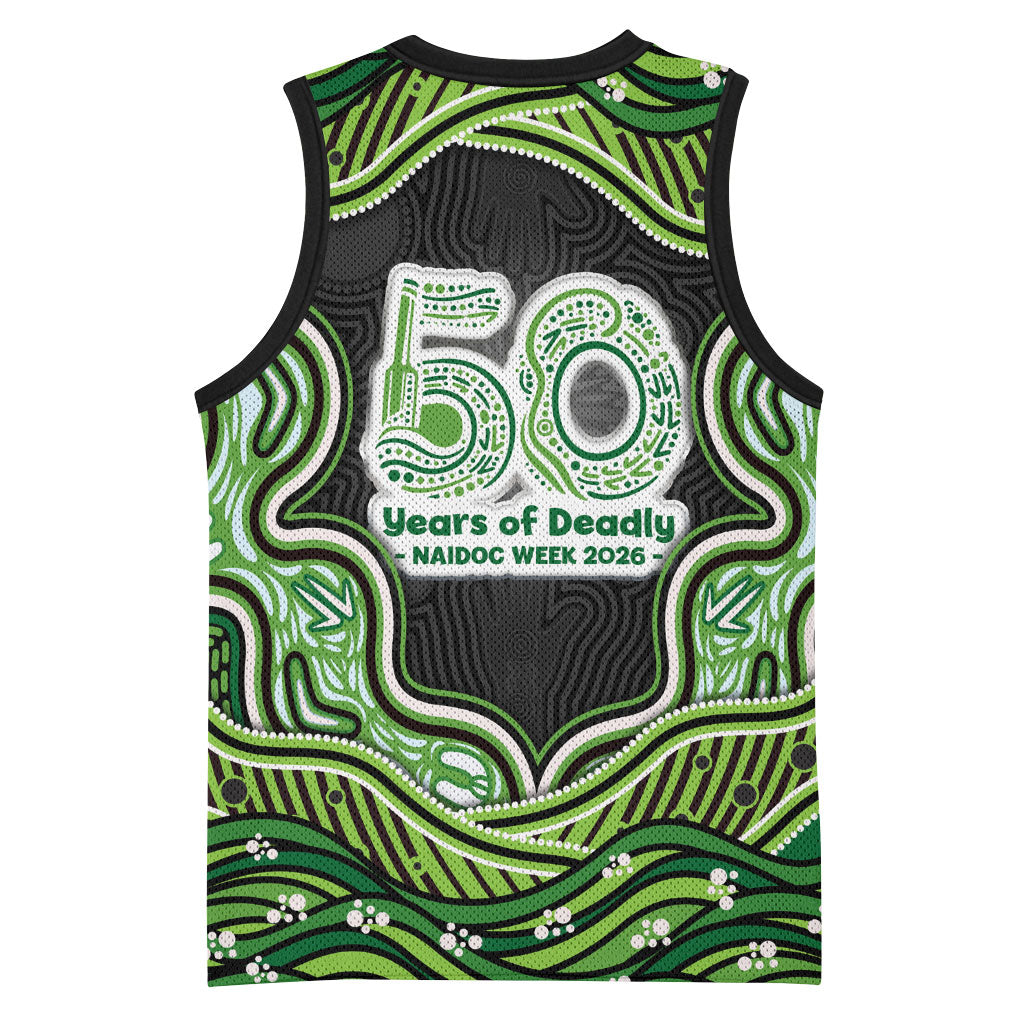 Melbourne Stars NAIDOC Week 2026 Basketball Jersey Aboriginal Indigenous - 50 Years of Deadly