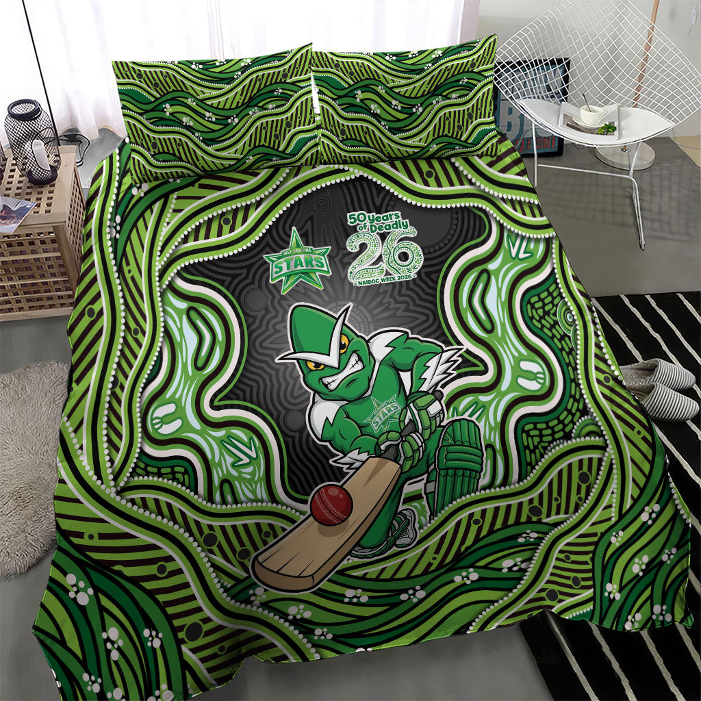 Melbourne Stars NAIDOC Week 2026 Bedding Set Aboriginal Indigenous - 50 Years of Deadly