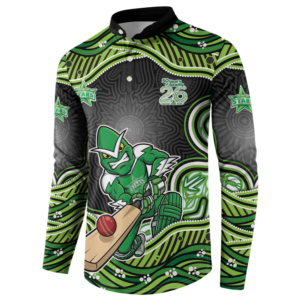 Melbourne Stars NAIDOC Week 2026 Button Sweatshirt Aboriginal Indigenous - 50 Years of Deadly