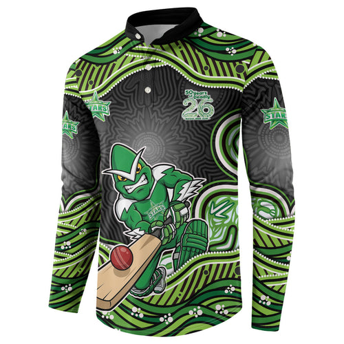 Melbourne Stars NAIDOC Week 2026 Button Sweatshirt Aboriginal Indigenous - 50 Years of Deadly