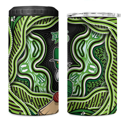 Melbourne Stars NAIDOC Week 2026 4 in 1 Can Cooler Tumbler Aboriginal Indigenous - 50 Years of Deadly