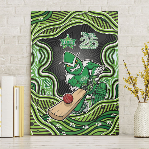 Melbourne Stars NAIDOC Week 2026 Canvas Wall Art Aboriginal Indigenous - 50 Years of Deadly