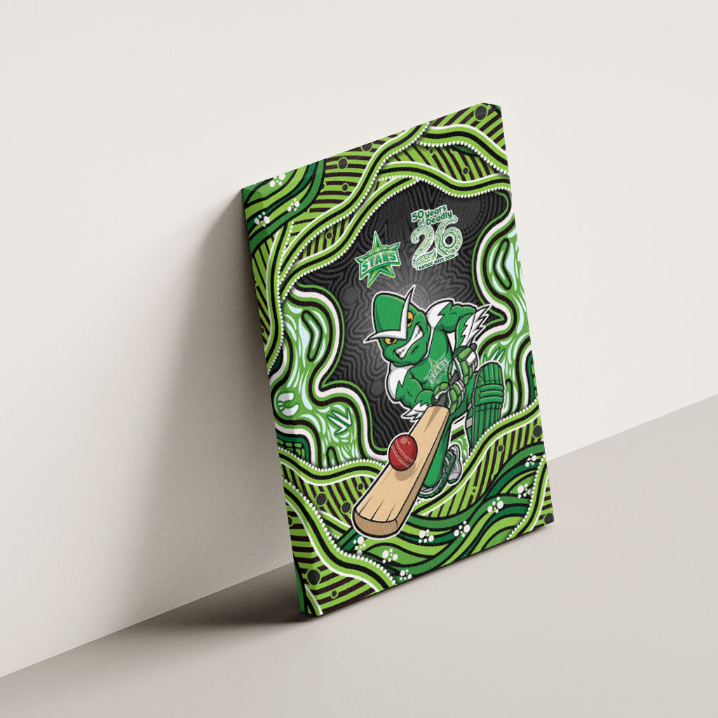 Melbourne Stars NAIDOC Week 2026 Canvas Wall Art Aboriginal Indigenous - 50 Years of Deadly