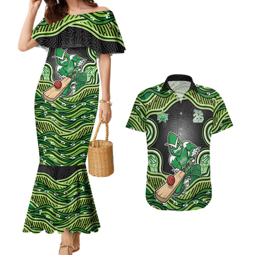 Melbourne Stars NAIDOC Week 2026 Couples Matching Mermaid Dress and Hawaiian Shirt Aboriginal Indigenous - 50 Years of Deadly