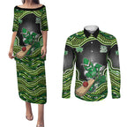 Melbourne Stars NAIDOC Week 2026 Couples Matching Puletasi and Long Sleeve Button Shirt Aboriginal Indigenous - 50 Years of Deadly