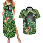 Melbourne Stars NAIDOC Week 2026 Couples Matching Summer Maxi Dress and Hawaiian Shirt Aboriginal Indigenous - 50 Years of Deadly