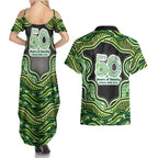 Melbourne Stars NAIDOC Week 2026 Couples Matching Summer Maxi Dress and Hawaiian Shirt Aboriginal Indigenous - 50 Years of Deadly